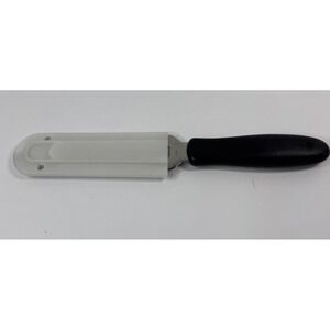 Pampered Chef Cheese Knife Slicer Spreader Stainless EUC with cover